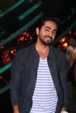 Ayushmann Khurrana on the sets of Lil Champs in Famous on 24th Feb 2015